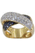 Bague BAGUE ENTRELACÉE SAPHIRS ET DIAMANTS 58 Facettes 057011