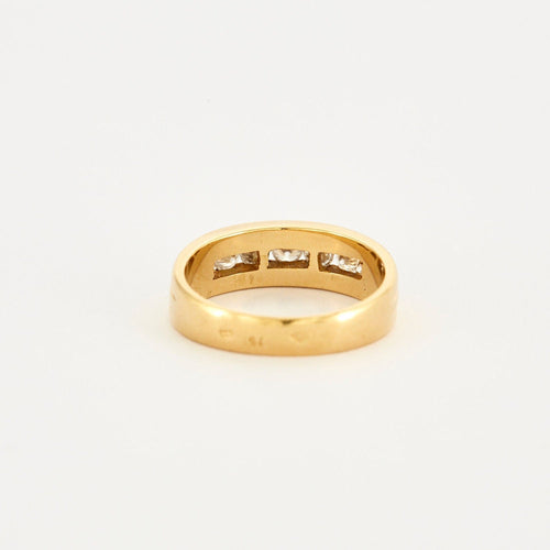Bague 57 Demie alliance 7 Diamants 58 Facettes 230555