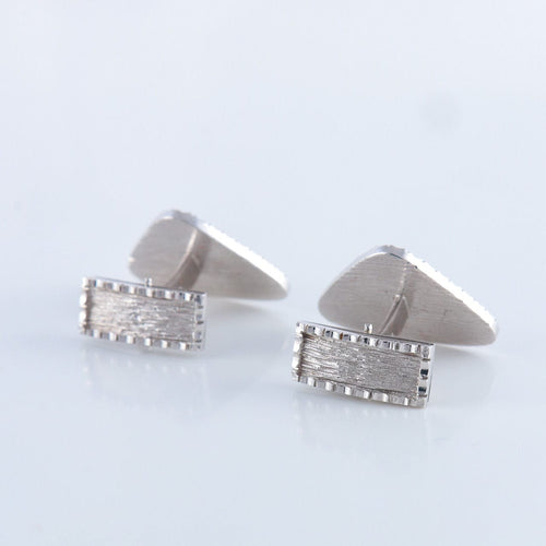 Boutons de manchette Boutons de manchette Triangles 58 Facettes JE142