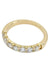 Bague DEMI-ALLIANCE DIAMANTS 58 Facettes 047291