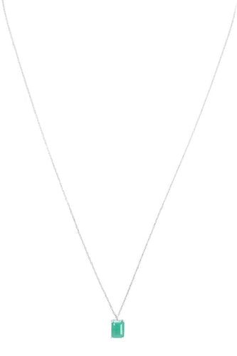 Collier COLLIER ÉMERAUDE PRISONNIER 58 Facettes 056161