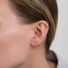 Earrings Earrings in White Gold, Diamonds 58 Facettes