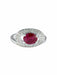 Bague 52 Bague Rubis Diamants 58 Facettes