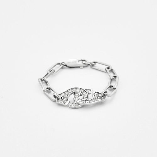 Bracelet DINH VAN – Bracelet MENOTTES R15 58 Facettes