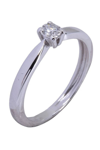 Bague 53 SOLITAIRE DIAMANT 58 Facettes 074721