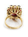 Ring Yellow gold and garnet ring 58 Facettes