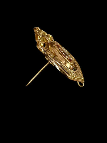 Broche Broche écusson Napoléon III 58 Facettes