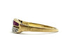 Ring Art Deco ring in pink gold, rubies and diamonds 58 Facettes 24/10-66