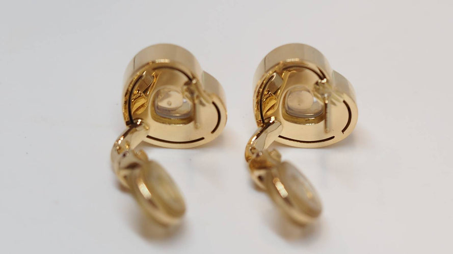 Boucles d'oreilles Boucles d'oreilles Chopard Happy Diamonds 58 Facettes