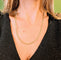 Collier Chaîne maille ancienne en or 18k 58 Facettes