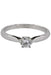 MODERN SOLITAIRE RING 0.30 CARAT 58 Facettes 040451