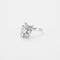Bague 54.5 Bague Ancienne Or blanc Diamants 58 Facettes