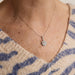 Necklace Old diamond paving necklace 58 Facettes
