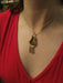 Art Nouveau Gold Photo Medallion Pendant 58 Facettes 948984