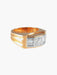 Ring 59.5 Yellow Gold Trilogy Ring 58 Facettes A5260e