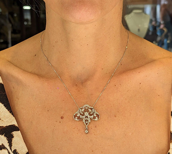 Collier Collier 2 Ors & diamants 58 Facettes