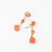 Coral Rose Earrings 58 Facettes