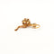 Boucles d'oreilles Dormeuses diamants en rose 58 Facettes