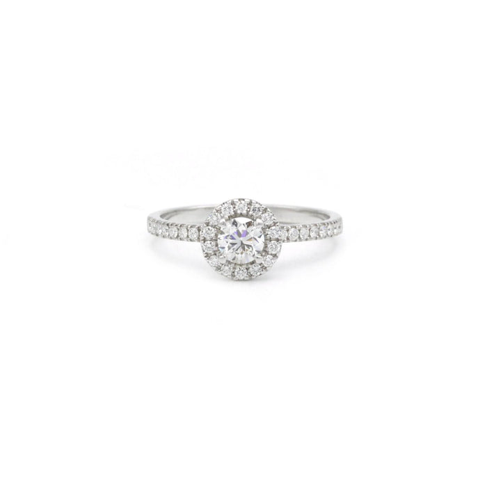 Bague Bague Solitaire accompagné Diamant 0,40ct E VS1 58 Facettes 230262R