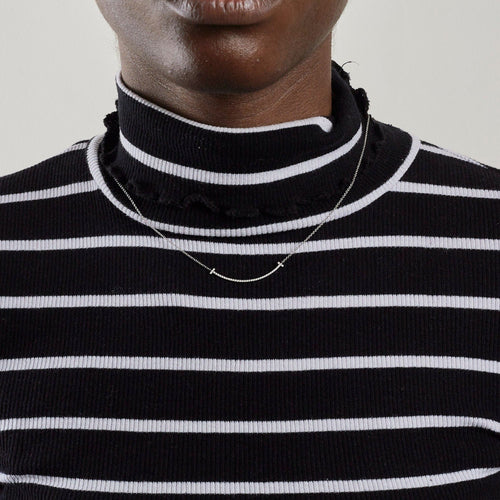 Collier TIFFANY & CO- Collier T SMILE Diamants 58 Facettes