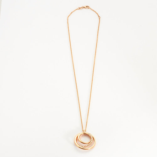 Collier Collier Cercle Or Diamant 58 Facettes 002.1526