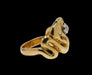 Ring Old Art Nouveau “double snake” ring 58 Facettes
