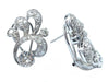 Art Deco diamond ear clips 58 Facettes