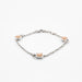 POIRAY Bracelet – INDIRA Bracelet Rose Quartz Diamonds 58 Facettes