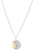 DIOR necklace - “CELESTE ROSE” YELLOW GOLD NECKLACE 58 Facettes 081431