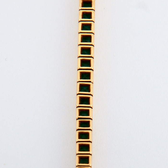 Bracelet CARTIER - Bracelet ligne Emeraudes 58 Facettes