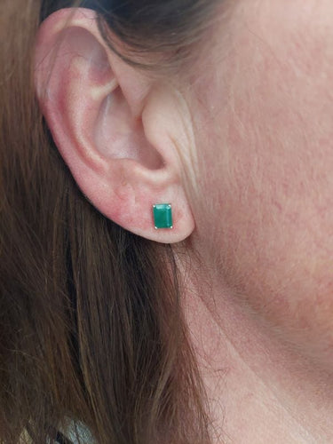 Boucles d'oreilles Boucles d'oreilles en Or blanc & Émeraude 58 Facettes 068021