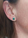 Earrings White Gold & Emerald Earrings 58 Facettes 068021
