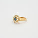 Ring 53 Sapphire Diamond Bangle Ring 58 Facettes ALGU28