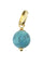 Pendentif PENDENTIF MODERNE TURQUOISE 58 Facettes 051541