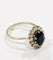 Bague Bague Marguerite saphir et diamants 58 Facettes