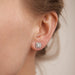 Earrings White gold and diamond earrings 58 Facettes
