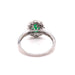 Ring 56 Marguerite Emerald Ring, Diamonds 58 Facettes