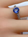 Ring 53 Sapphire and diamond bangle ring 58 Facettes AB151