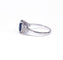 Bague 54 Bague saphir et or blanc 58 Facettes Bag.Epl.Sap.FA24