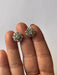Diamond daisy stud earrings, late 19th century 58 Facettes