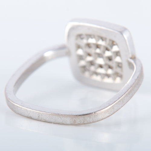 Bague 55 Bague Dinh Van Impressions en or et diamants 58 Facettes