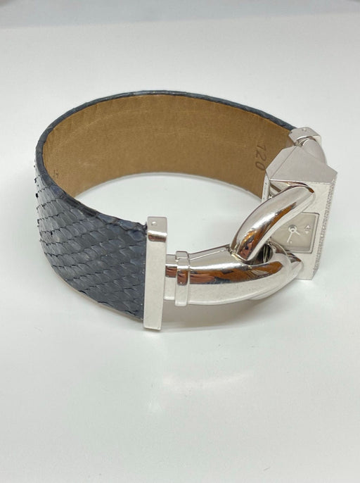 Bracelet Watch Bracelet Van Cleef & Arpels “Cadenas” white gold and diamonds 58 Facettes