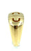 Ring 55 BVLGARI. Parentesi Collection, Yellow gold ring 58 Facettes