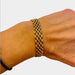 Bracelet Bracelet Gold soft mesh 58 Facettes