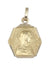 Pendentif Médaille  ancienne Vierge or jaune 58 Facettes 071451
