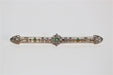Broche Broche-barrette Art Déco émeraudes, Perles, Diamants 58 Facettes 525