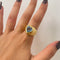 Bague 61 Bague FRED Coeur Topaze bleue 58 Facettes