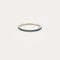 Bague 50 Fine Alliance or gris saphirs 58 Facettes