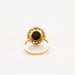 Ring 53 Yellow Gold Ring, cameo 58 Facettes