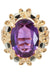 Ring MODERN PURPLE SAPPHIRE RING 58 Facettes 044551